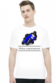 Koszulka z motorem - lubię zapierdalać