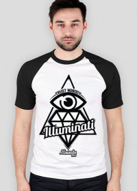 Męska Koszulka - Illuminati Trust Nobody