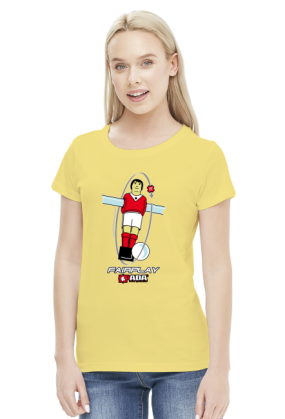 Koszulka damska - Piłkarz. Pada