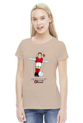 Koszulka damska - Piłkarz. Pada