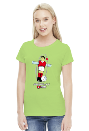 Koszulka damska - Piłkarz. Pada