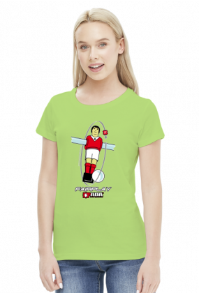 Koszulka damska - Piłkarz. Pada