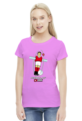 Koszulka damska - Piłkarz. Pada