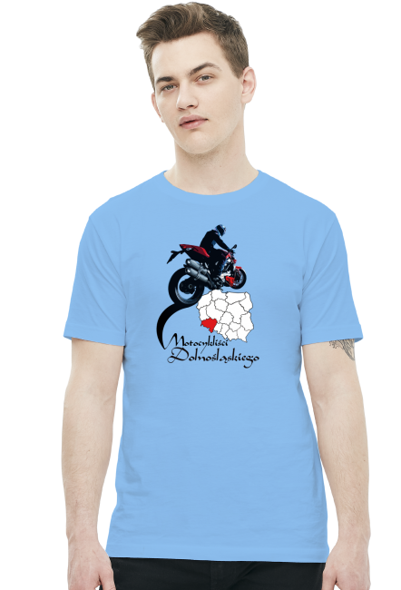 Motocykliści dolnośląskiego - koszulka męska