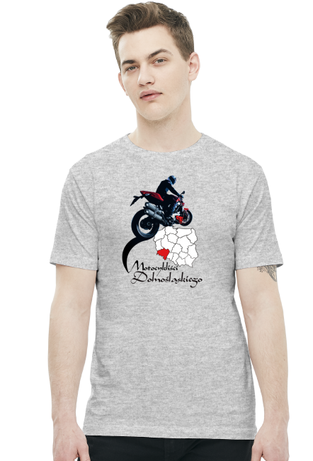 Motocykliści dolnośląskiego - koszulka męska