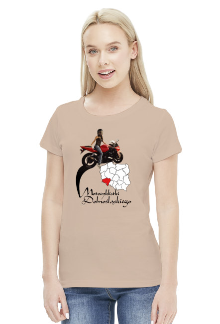 Motocyklistki dolnośląskiego - koszulka damska