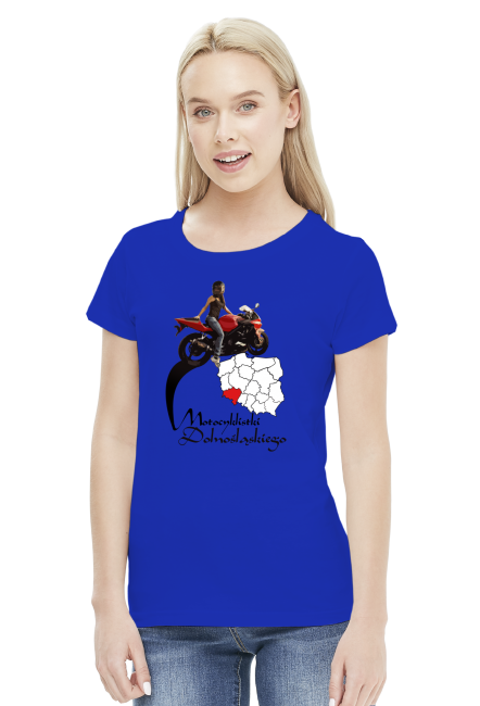Motocyklistki dolnośląskiego - koszulka damska