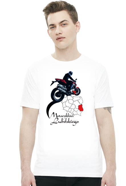 Motocykliści lubelskiego - koszulka męska