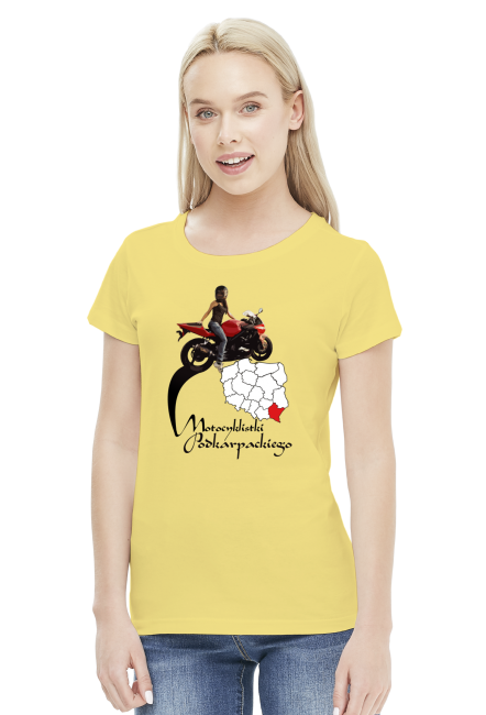 Motocyklistki podkarpackiego - koszulka damska