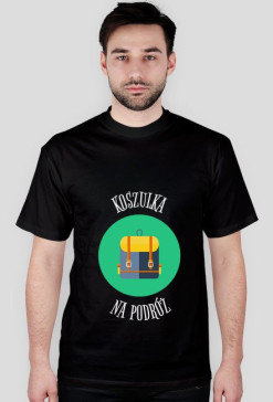 Koszulka na podróż z plecakiem