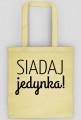Ekotorba Siadaj jedynka! BIAŁA i NATURALNA