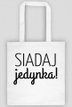 Ekotorba Siadaj jedynka! BIAŁA i NATURALNA