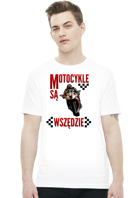 Motocykle są wszędzie koszulka