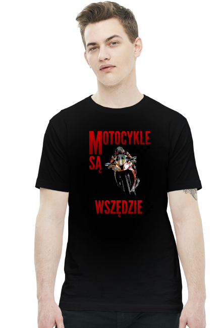 Motocykle są wszędzie koszulka