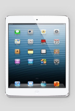 Podkładka pod mysz: ipad biały
