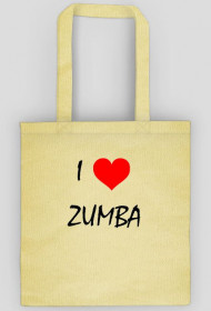 Bawełniana torba - I Love Zumba