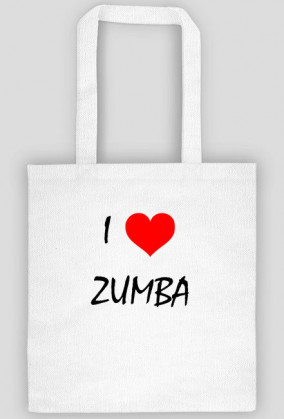 Bawełniana torba - I Love Zumba