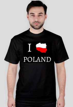 Koszulka I love Poland