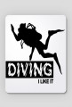 diving