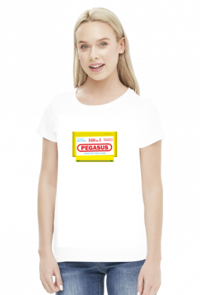 GeekWear - retro kartridż Pegasus - koszulka damska różne kolory