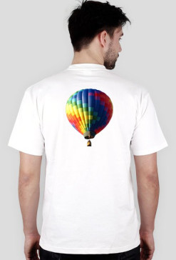 hot swag balloon white tee