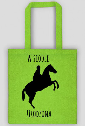 W siodle torba