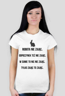 Robota nie zając - kobieta