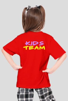 KOSZULKA#BANDABUNDES "KIDSTEAM" - DZIEWCZECA