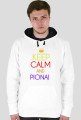BLUZA"KEEPCALMANDPIONA" - MESKA