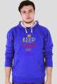 BLUZA"KEEPCALMANDPIONA" - MESKA
