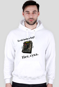 Bluza z nadrukiem.