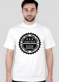 Biała koszulka męska - Asasyn08 Design