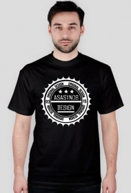 Czarna koszulka męska - Asasyn08 Design