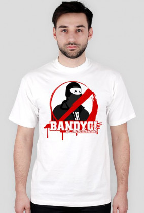 T-Shirt - Bandyci w mundurach - MixKolorów - Męski