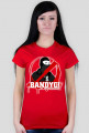 T-Shirt - Bandyci w mundurach - MixKolorów - Damski