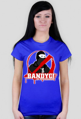 T-Shirt - Bandyci w mundurach - MixKolorów - Damski