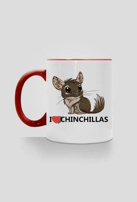 I love Chinchillas - red