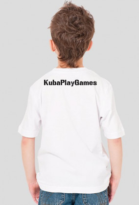 koszulka biała dziecięca kubaplaygames
