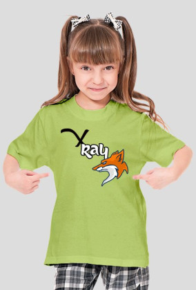 Xray-Koszulka-Dziewczynka