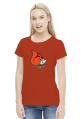 Koszulka damska - Wiewiórka. Pada