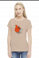 Koszulka damska - Wiewiórka. Pada
