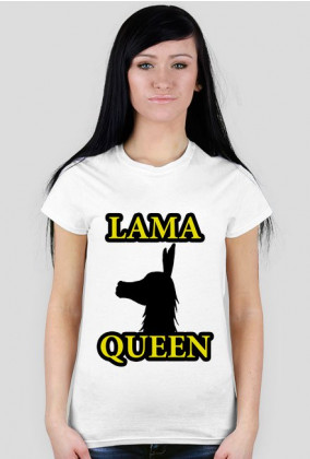 Lama Queen by Shantee # biała zwykła