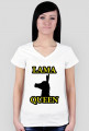 Lama Queen by Shantee # biała