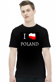 Koszulka I love Poland