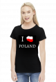 I love Poland bluzka damska