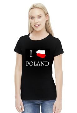 I love Poland bluzka damska