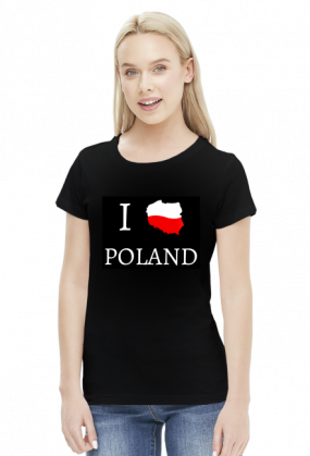 I love Poland bluzka damska