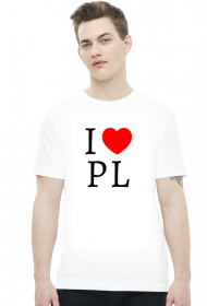 koszulka I love PL