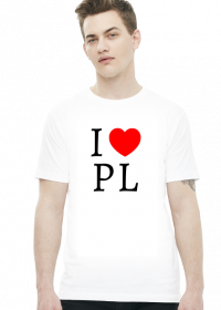koszulka I love PL