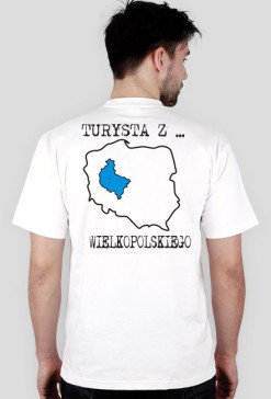 Turysta z wielkopolskiego